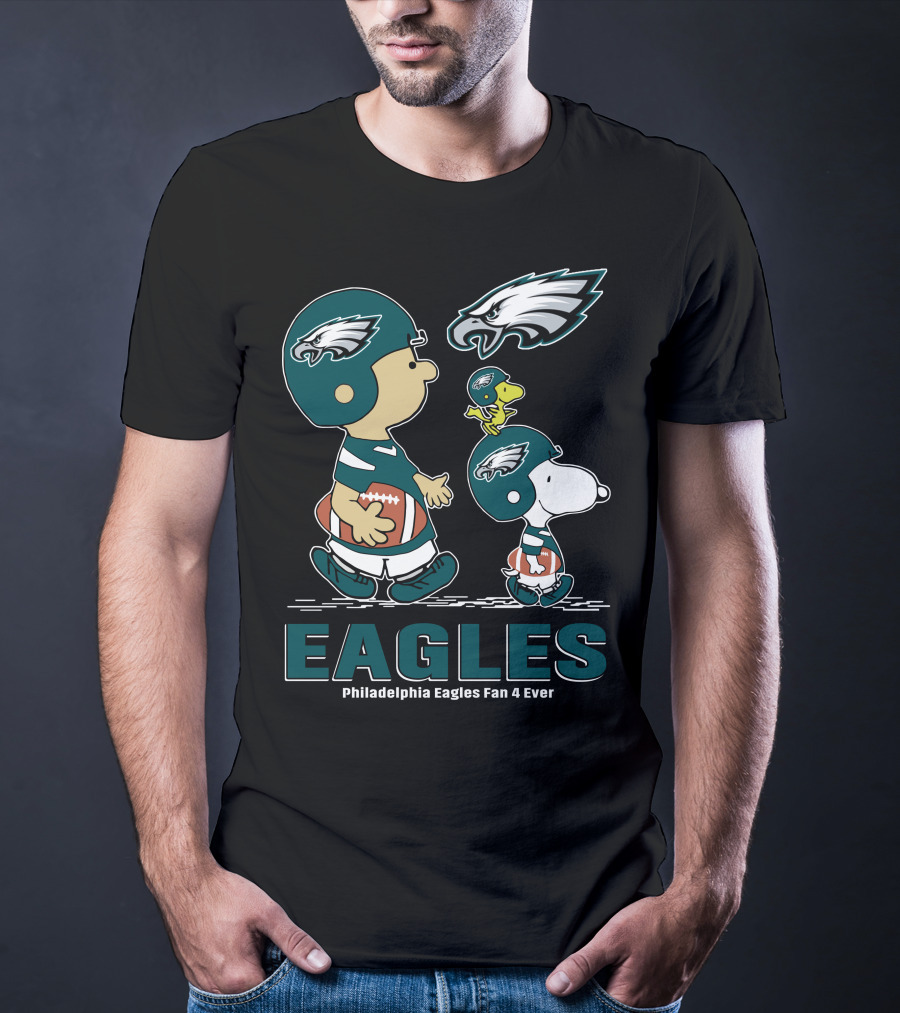Philadelphia Eagles Fan 4 Ever EAGLES T-Shirt