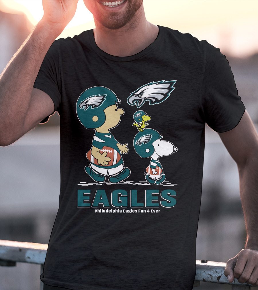 Philadelphia Eagles Fan 4 Ever EAGLES T-Shirt