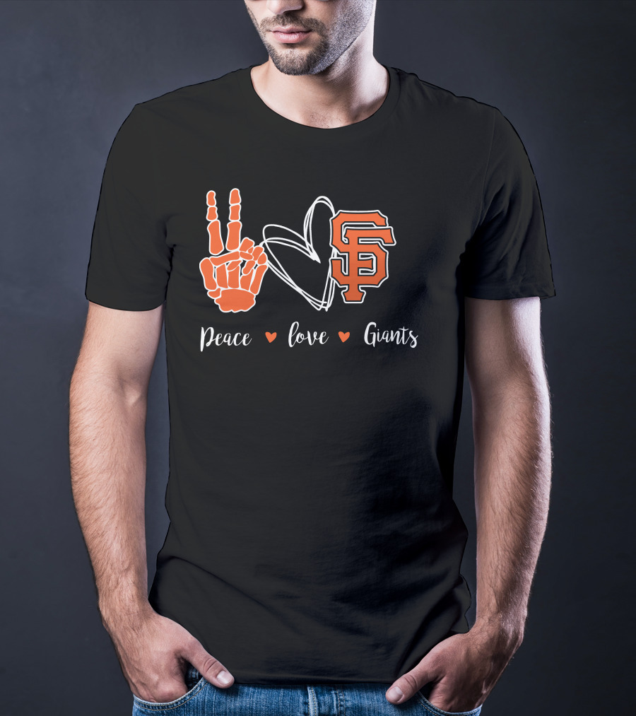 Peace Love San Francisco Giants T-Shirt