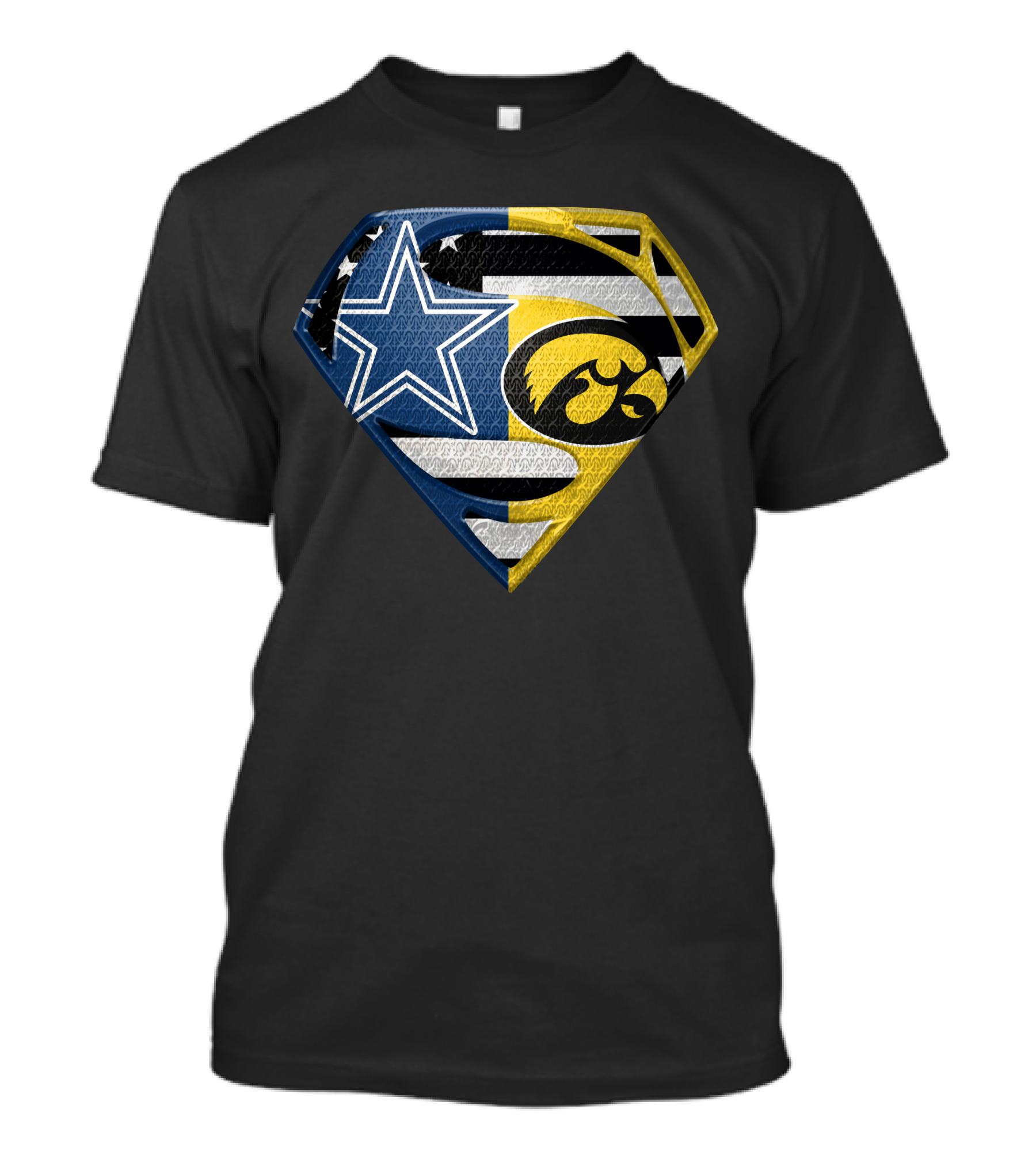Cowboys Wildcats Superman Iowa T-Shirt