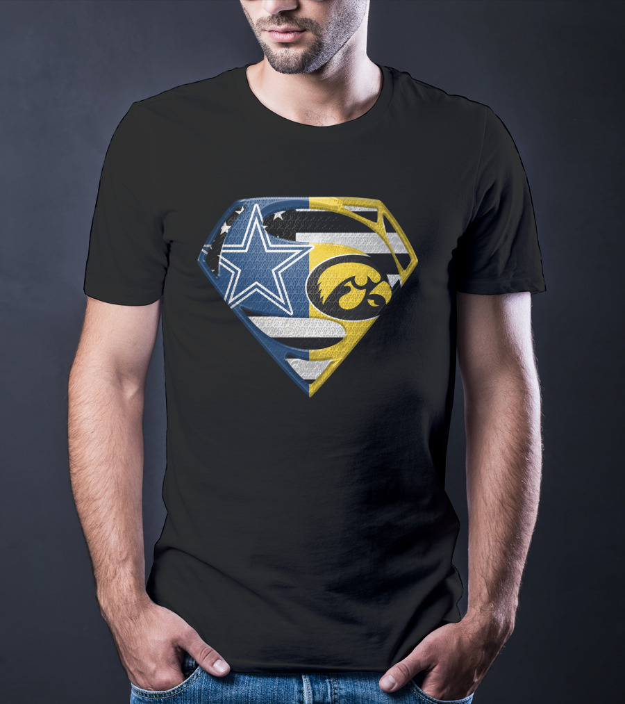 Cowboys Wildcats Superman Iowa T-Shirt