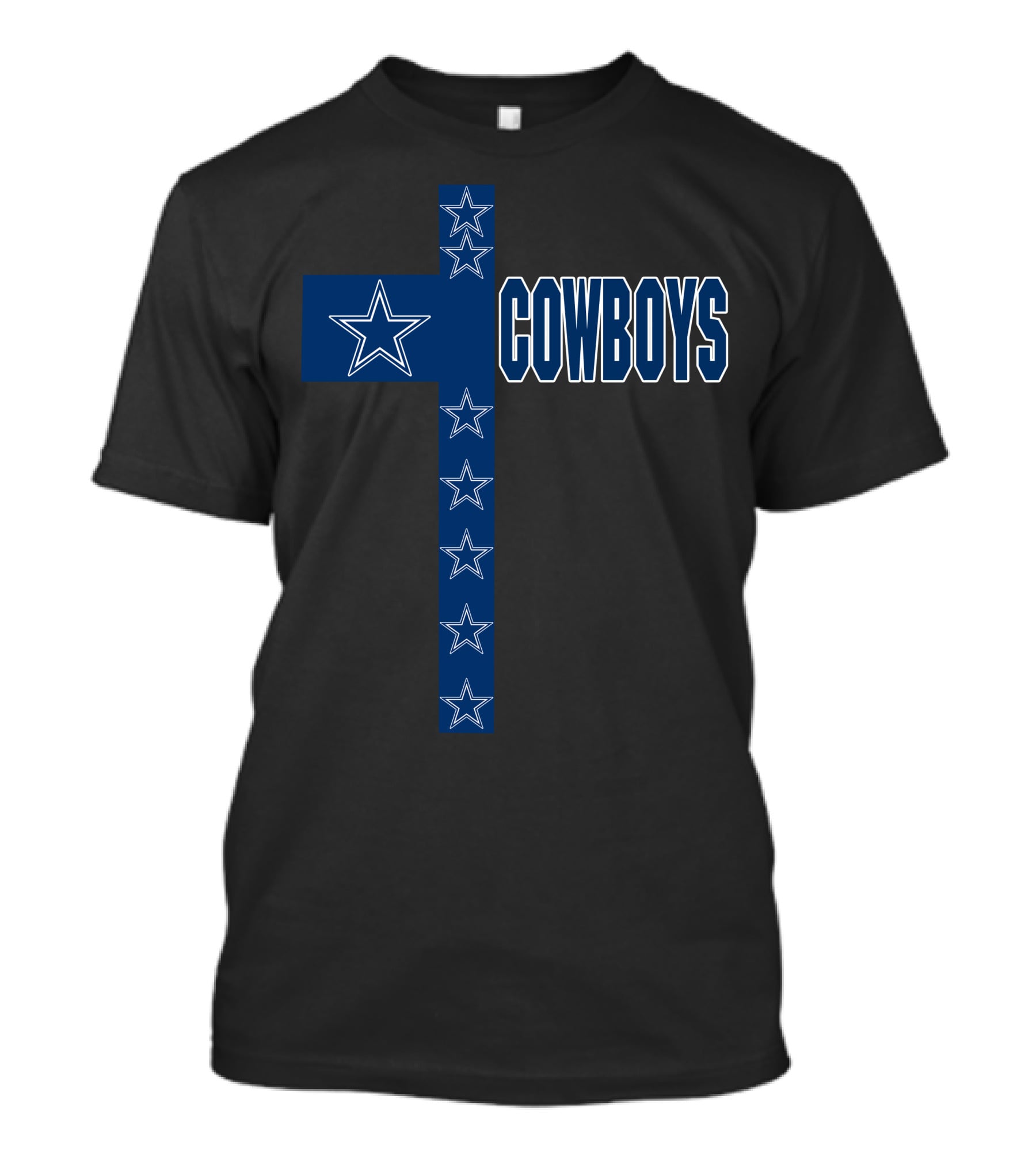 Cowboys Star Cross T-Shirt