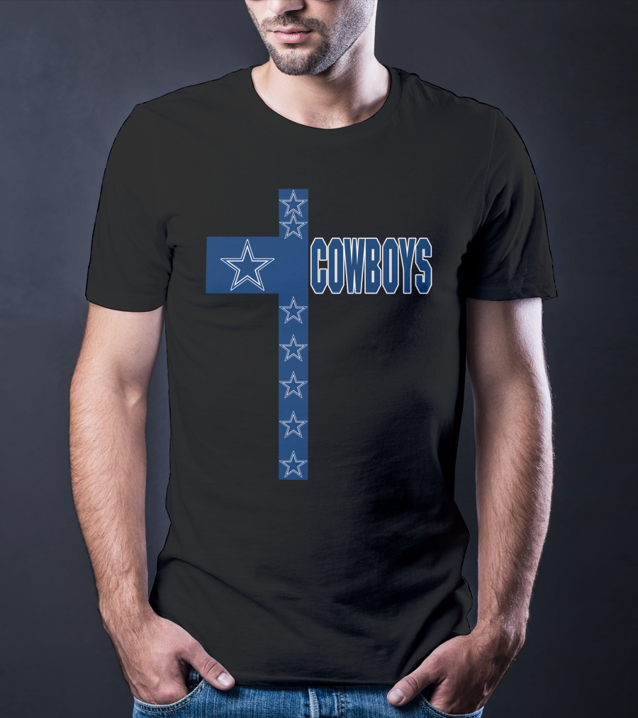 Cowboys Star Cross T-Shirt