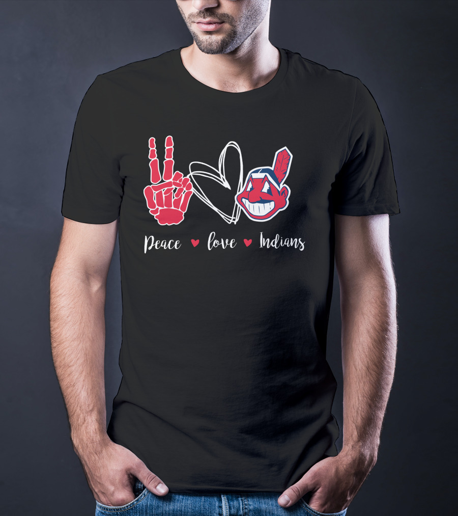 Peace Love Indians T-Shirt