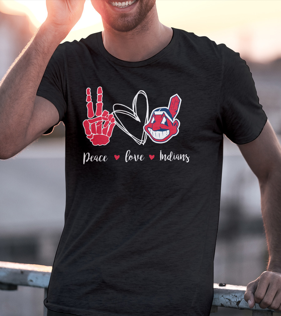 Peace Love Indians T-Shirt