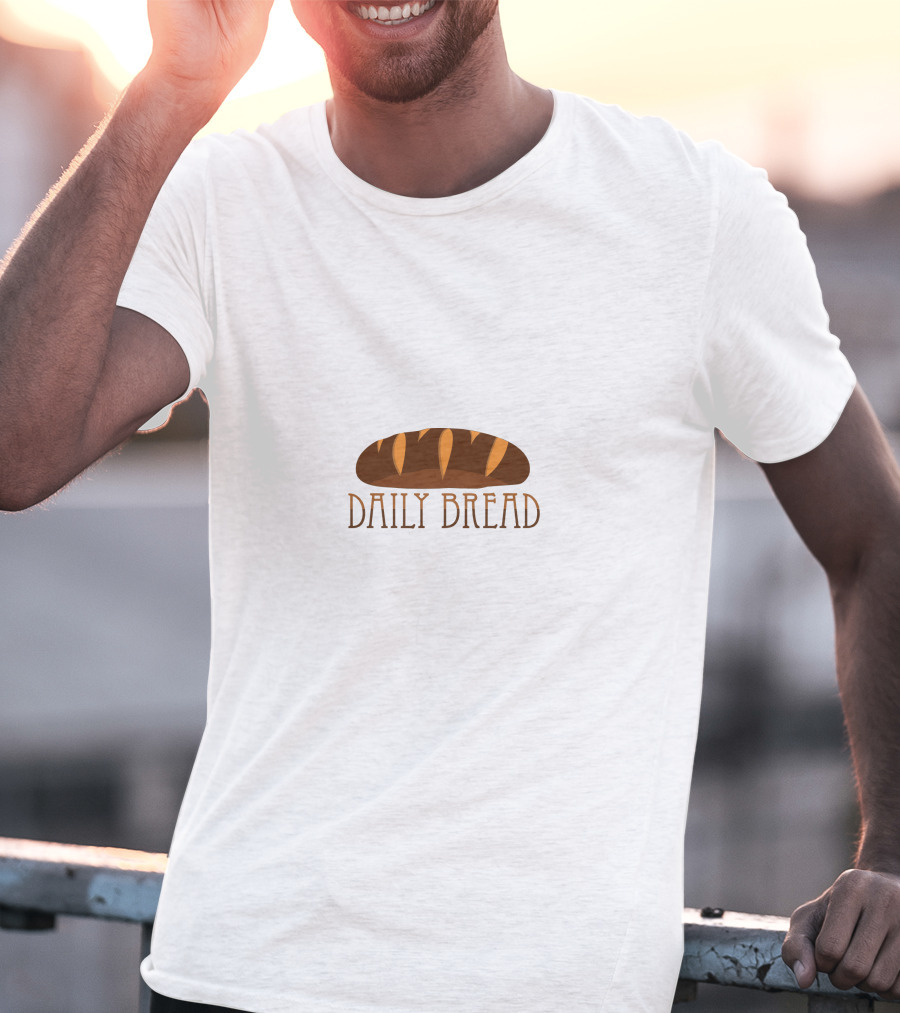 Daily Bread Loaf Icon T-Shirt