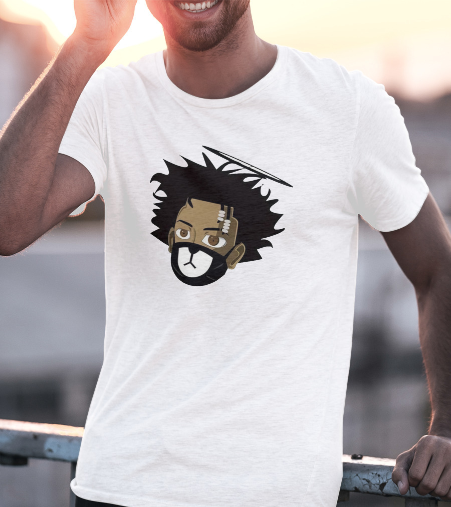 Bape Masked Character Halo Icon Brown Eyes T-Shirt