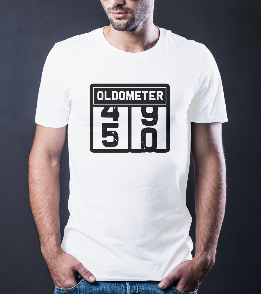 Oldometer 49 50 Year Odometer Turner T-Shirt