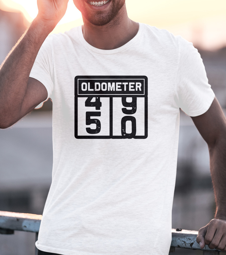 Oldometer 49 50 Year Odometer Turner T-Shirt