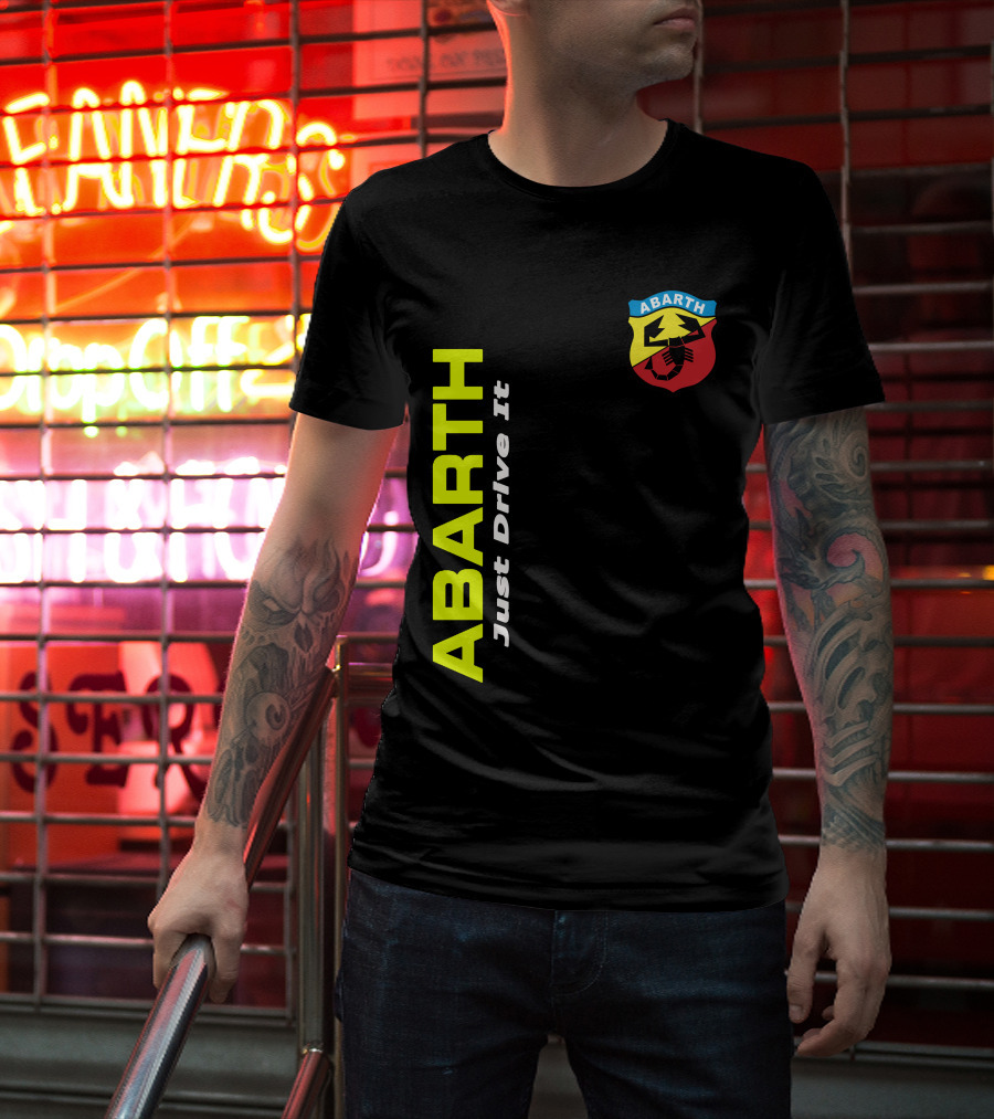 ABARTH Just Drive It Scorpion T-Shirt