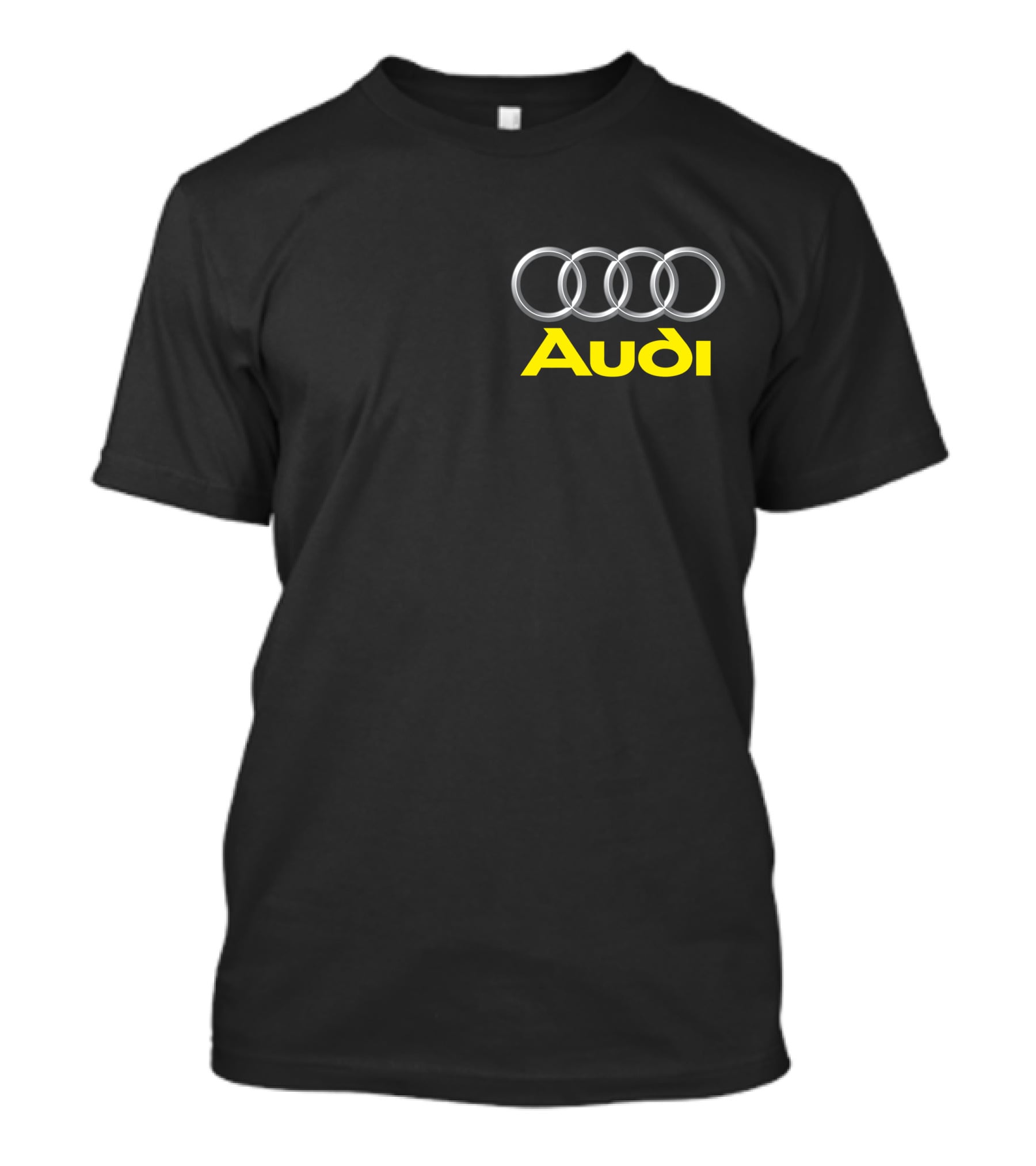 Audi Logo Iconic Four Rings T-Shirt