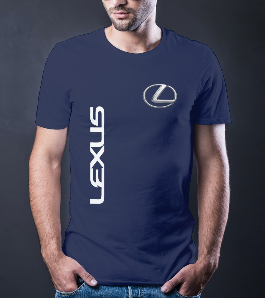 LEXUS Logo Icon Blue Background T-Shirt