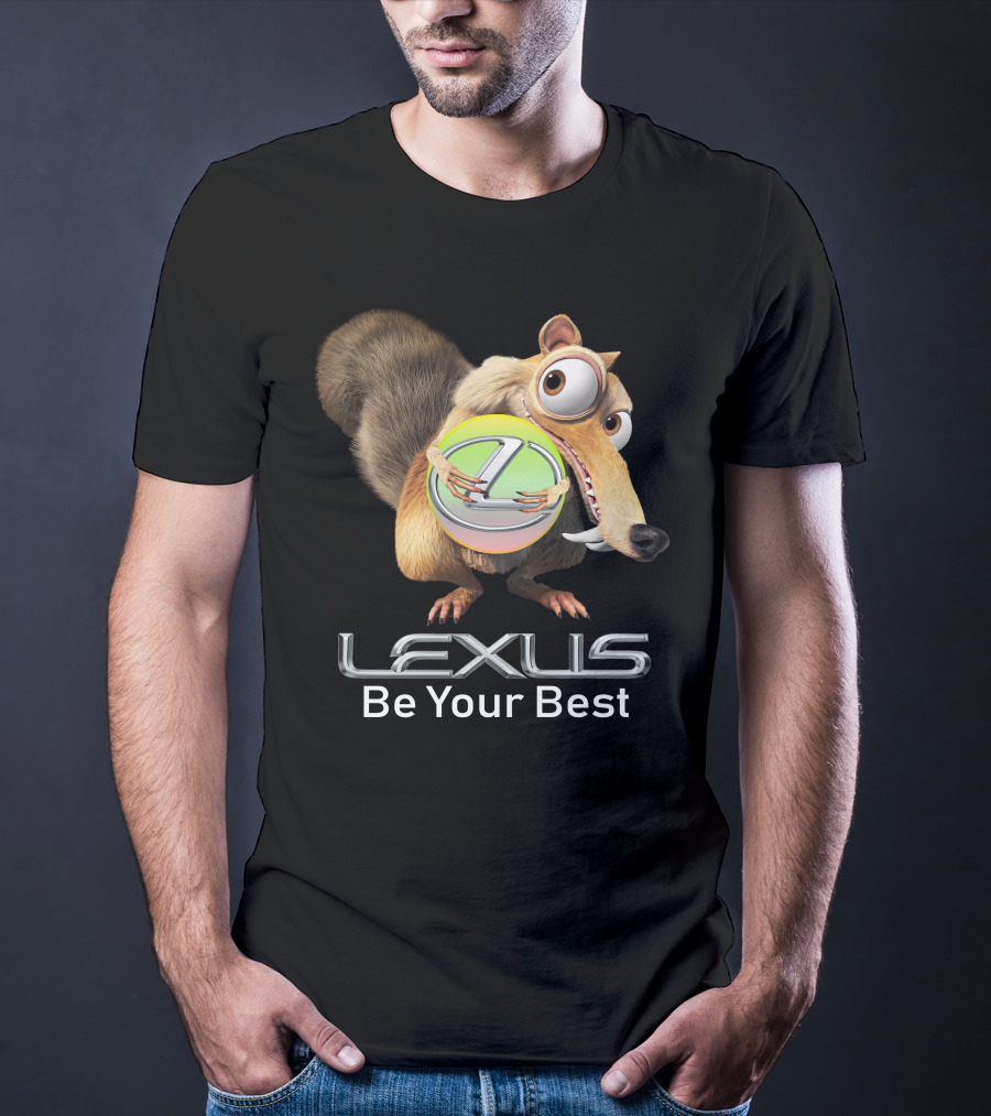 LEXUS Be Your Best Scrat Holding T-Shirt