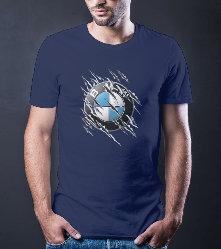 BMW Claw Mark Logo Effect T-Shirt