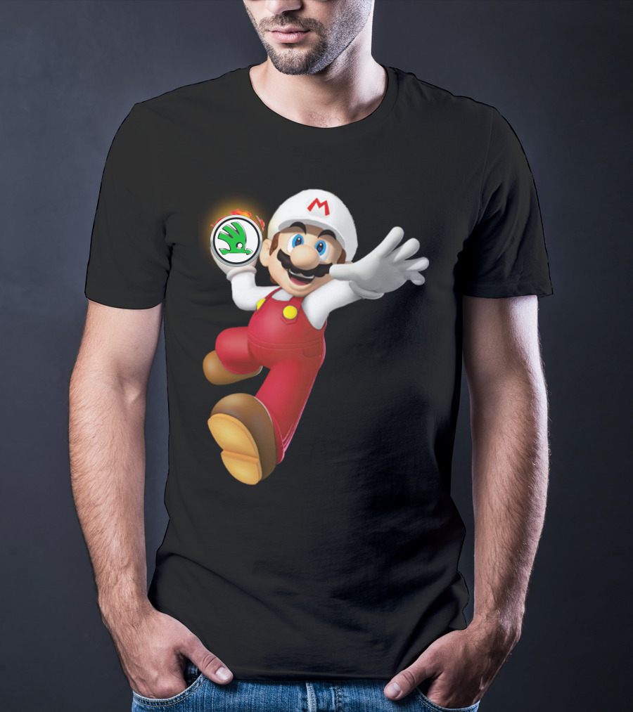 Mario Holding SKODA Emblem T-Shirt