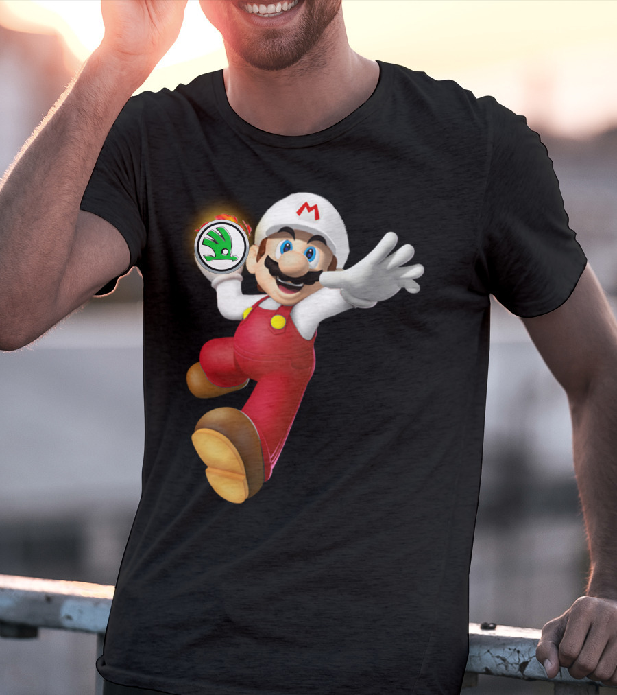 Mario Holding SKODA Emblem T-Shirt