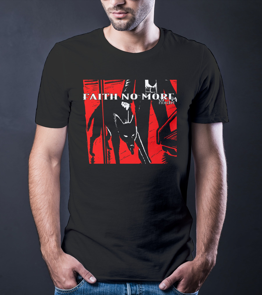 Faith No More Ricochet Dog And Man T-Shirt