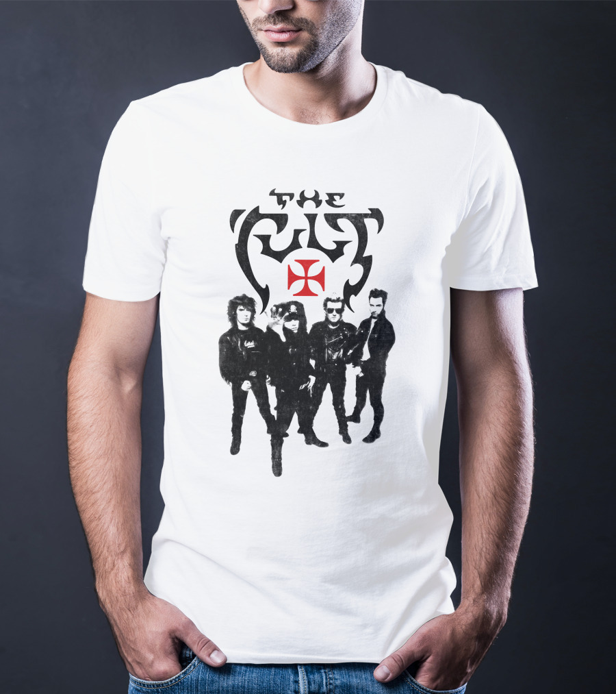 The Cult Band Cross Symbol T-Shirt