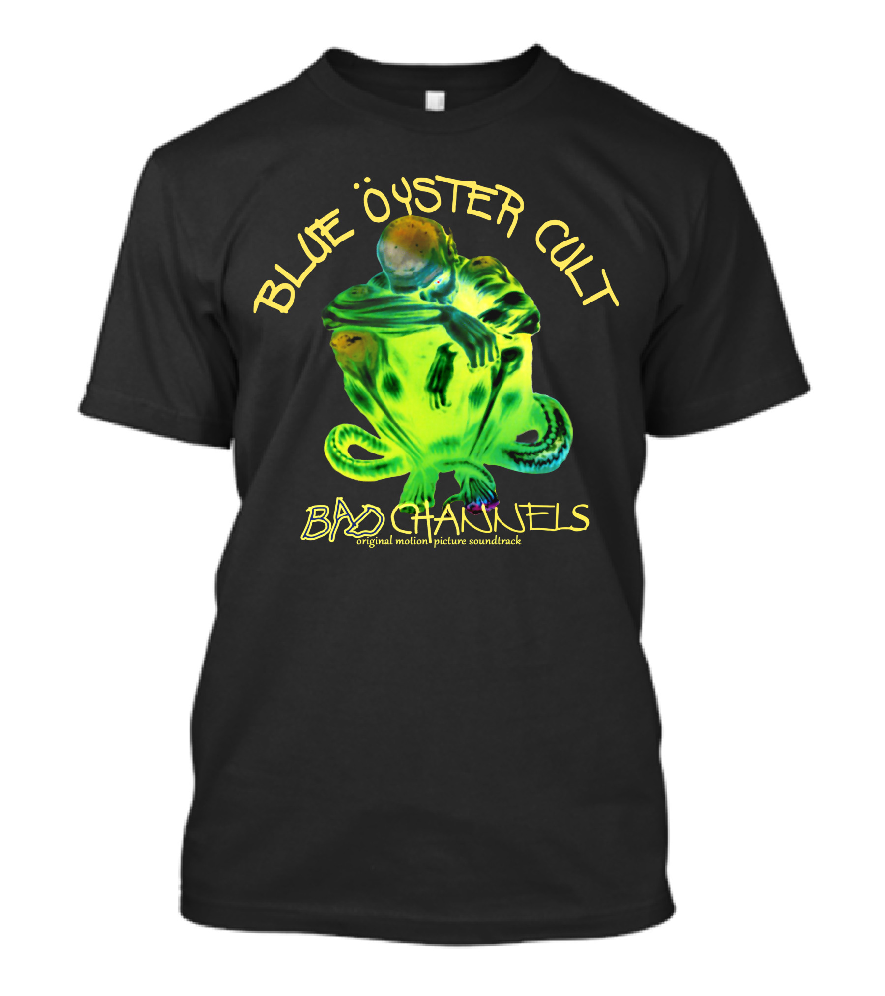 Blue Öyster Cult Bad Channels Original Motion Picture Soundtrack T-Shirt