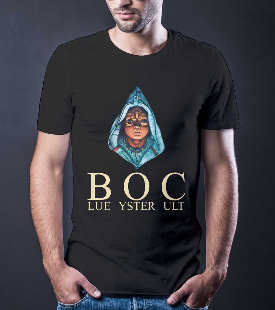 Fire Of Unknown Origin Blue Öyster Cult BOC T-Shirt