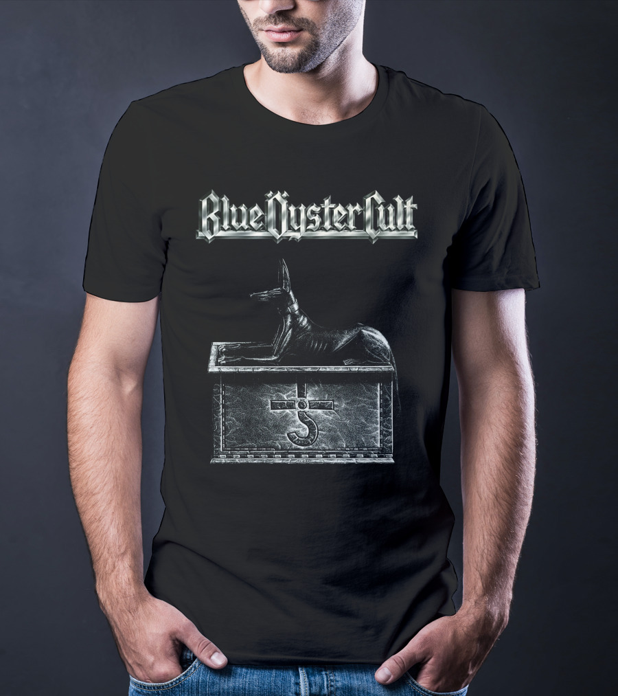 Blue Öyster Cult Anubis Symbol And Trunk T-Shirt