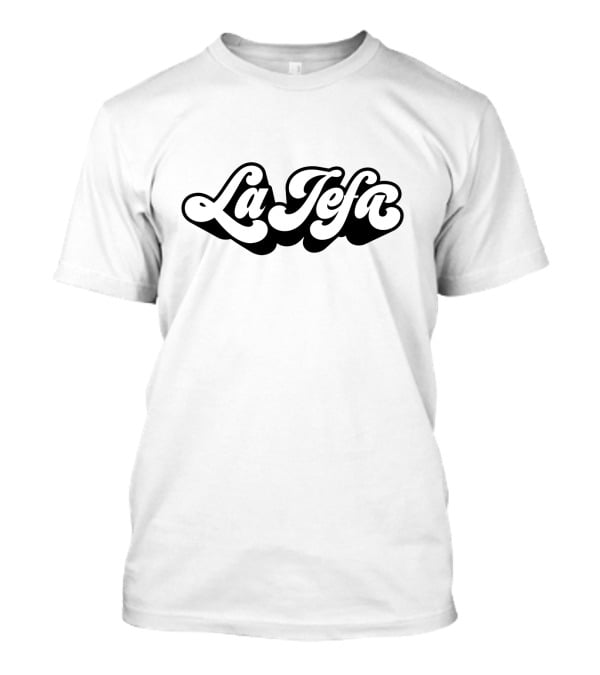 La Jefa Bold Vintage Typography T-Shirt