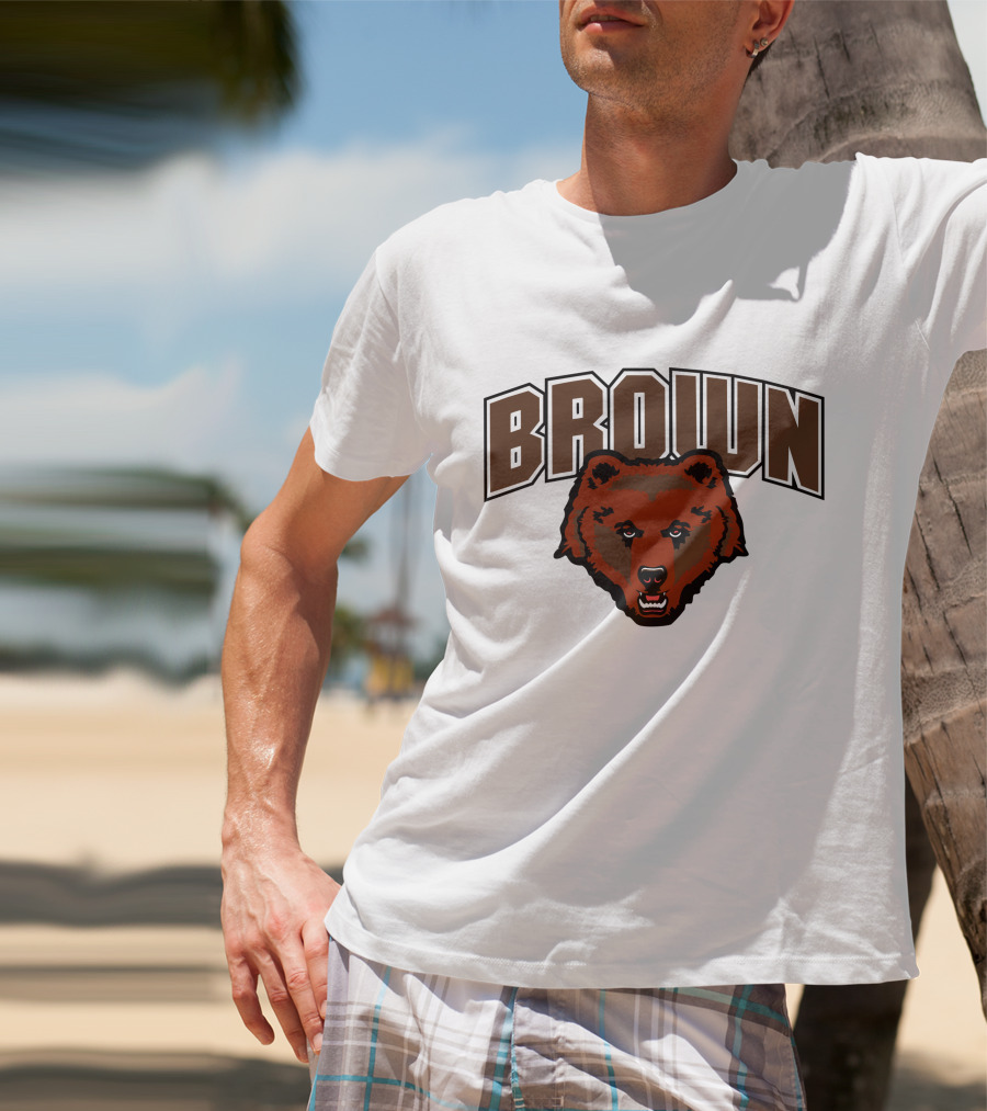 Brown Bears Bruin Mascot T-Shirt