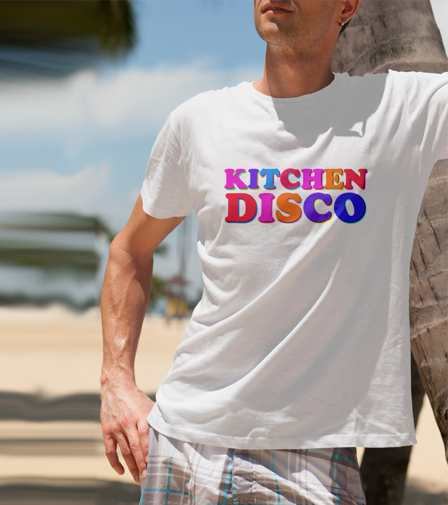 KITCHEN DISCO Colorful Party T-Shirt