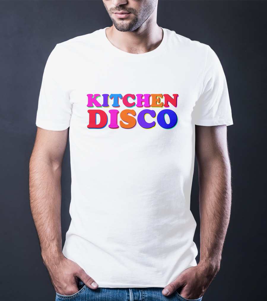 KITCHEN DISCO Colorful Party T-Shirt