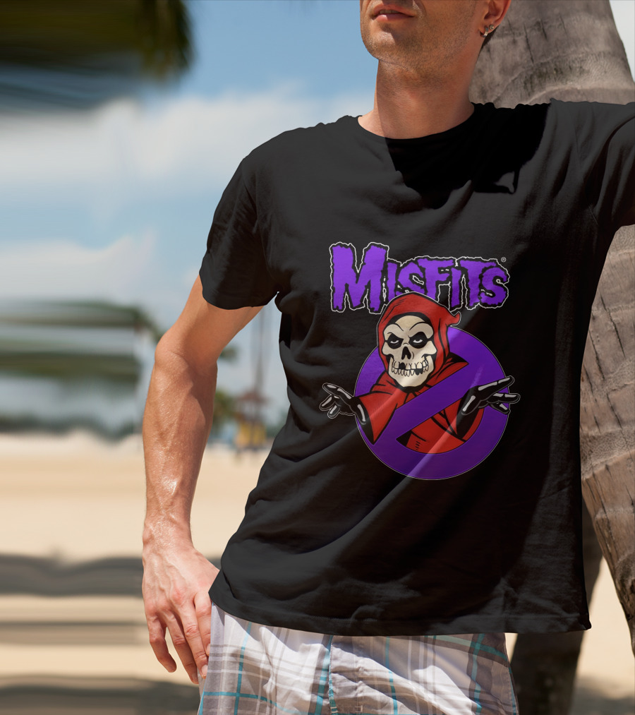 Misfits Crimson Ghostbusters Crossover T-Shirt