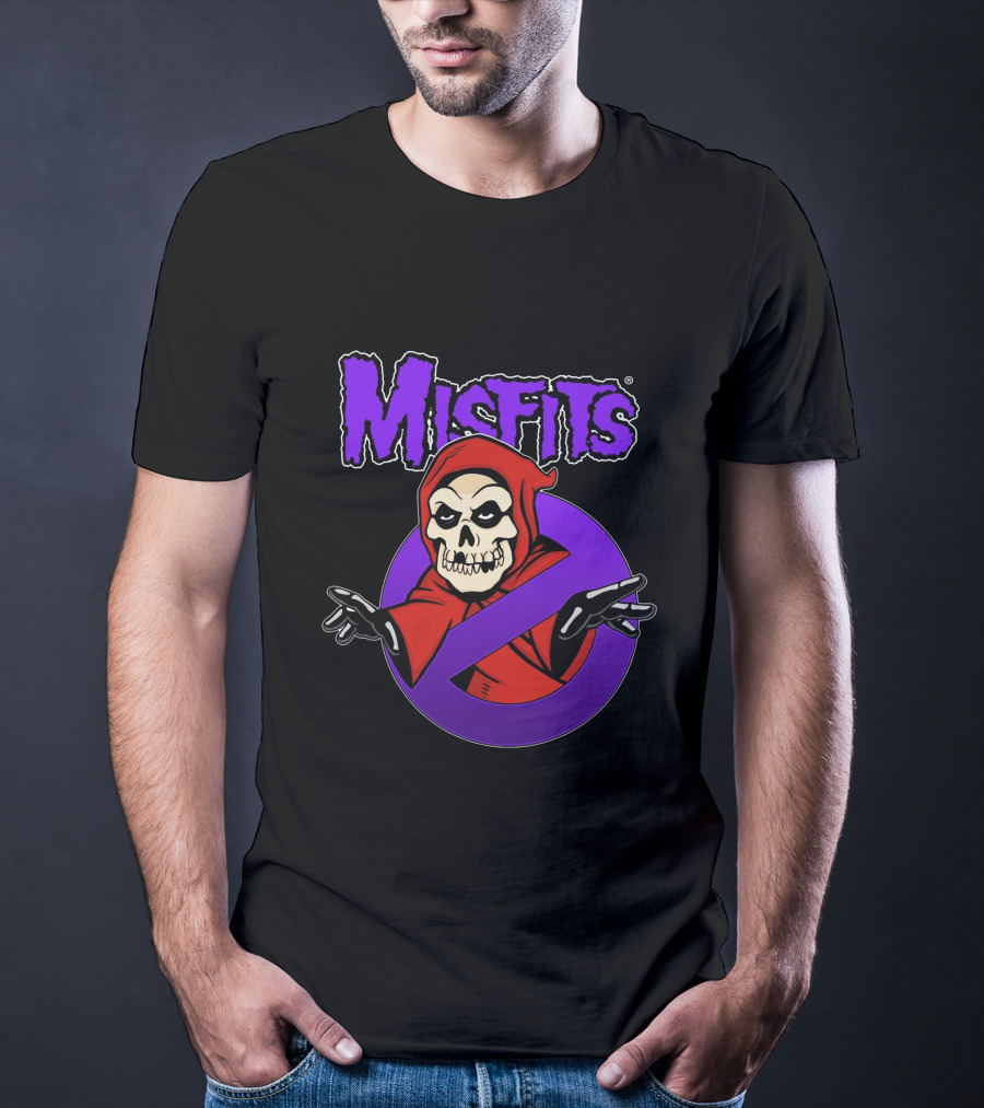 Misfits Crimson Ghostbusters Crossover T-Shirt