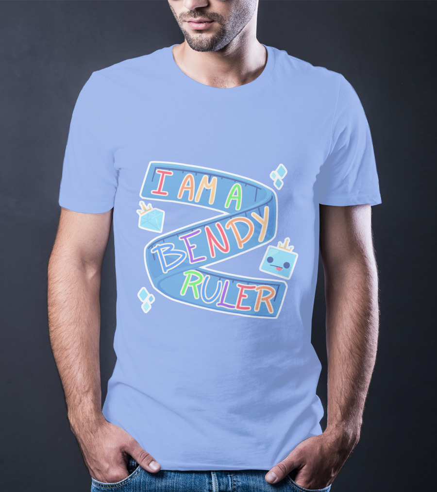 Skeppy I Am A Bendy Ruler Merch Bendy Ruler T-Shirt