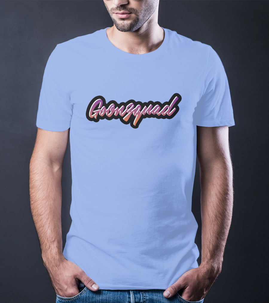 Goonzquad Retro Style Text Gradient T-Shirt