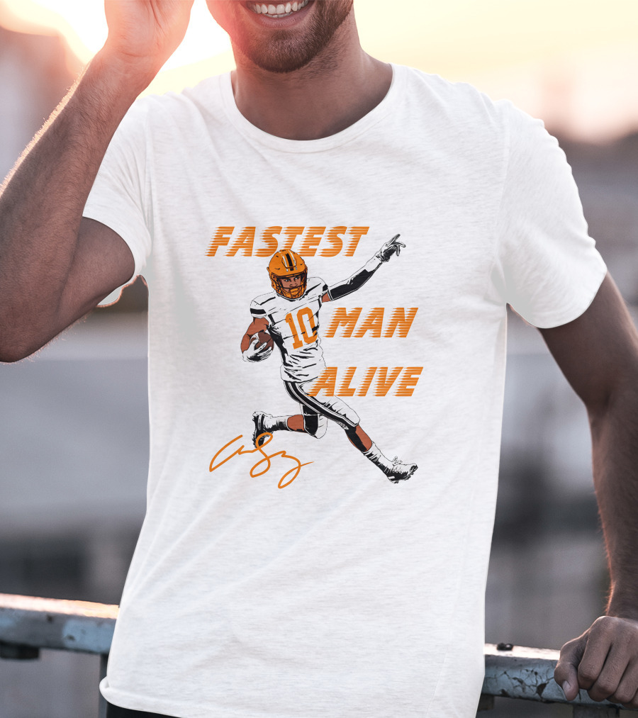 Fastest Man Alive Anthony Schwartz Merch Store T-Shirt