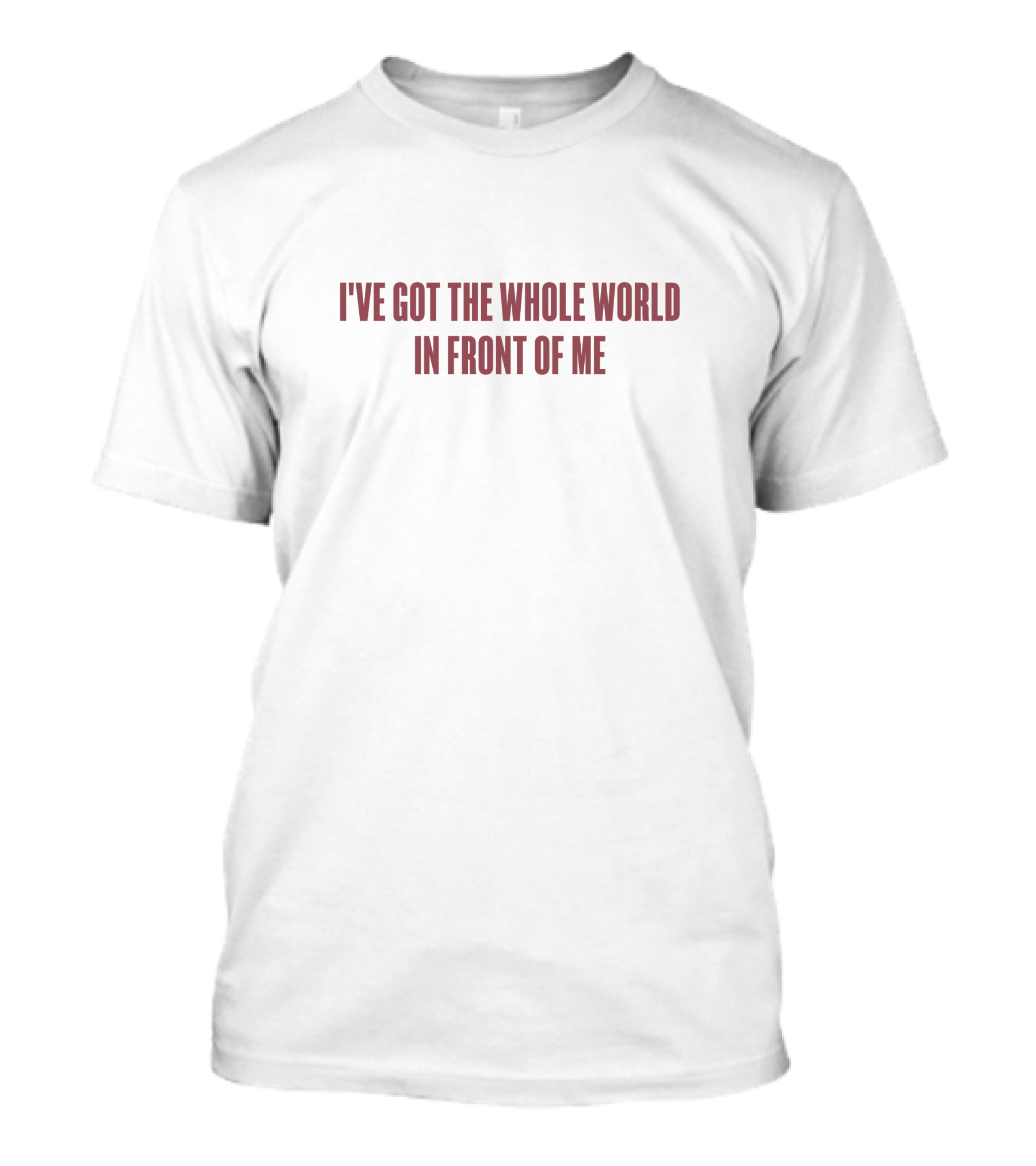 I've Got The Whole World In Front Of Me Sleeping With Sirens Merch T-Shirt