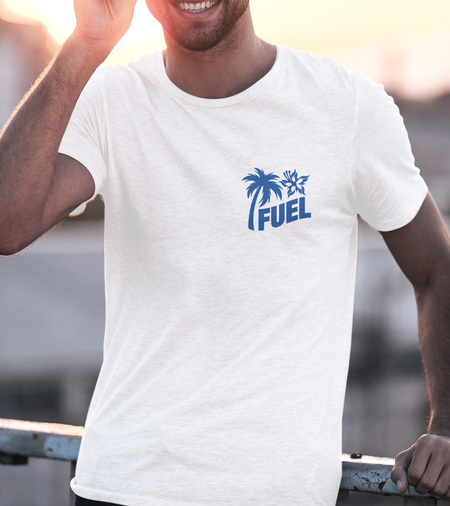 Dallas Fuel Hawaii Bound Palm Tree Logo Merch T-Shirt