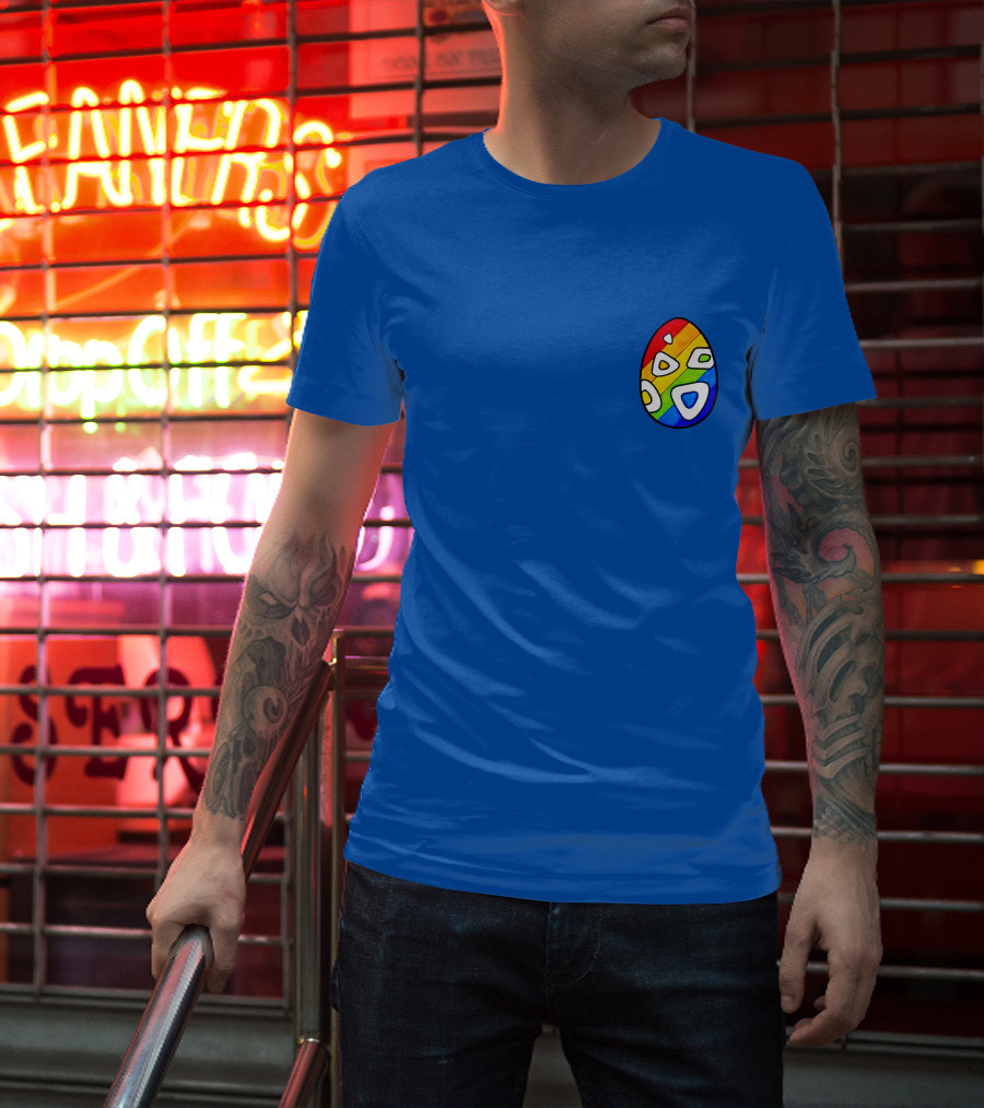 ZoeTwoDots Pride Rainbow Good Egg T-Shirt