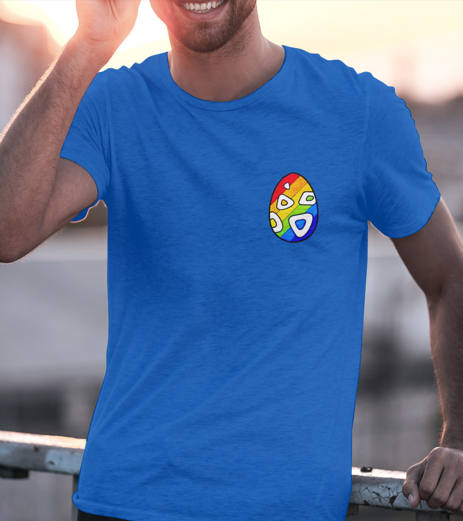 Pride Rainbow Colorful Good Egg T-Shirt