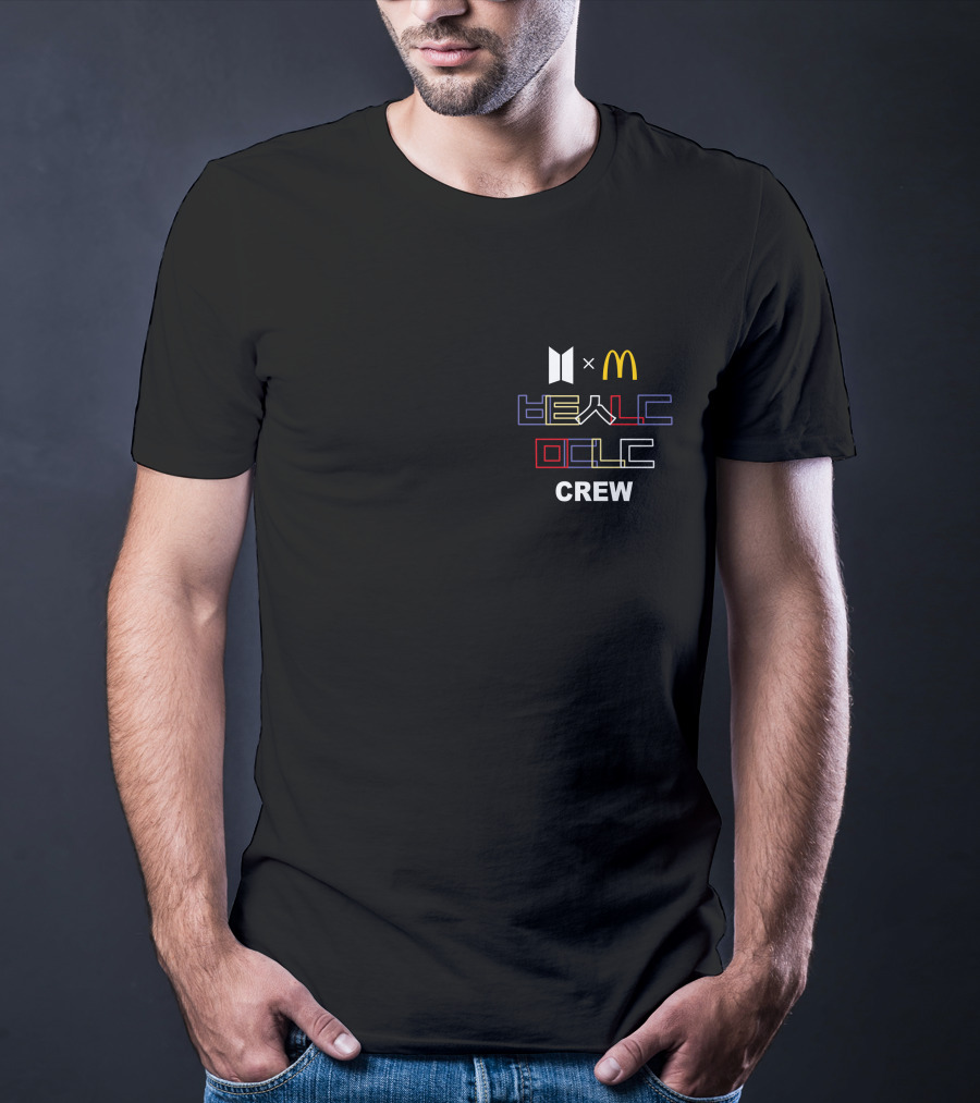 McDonald's X BTS Collaboration Crew T-Shirt