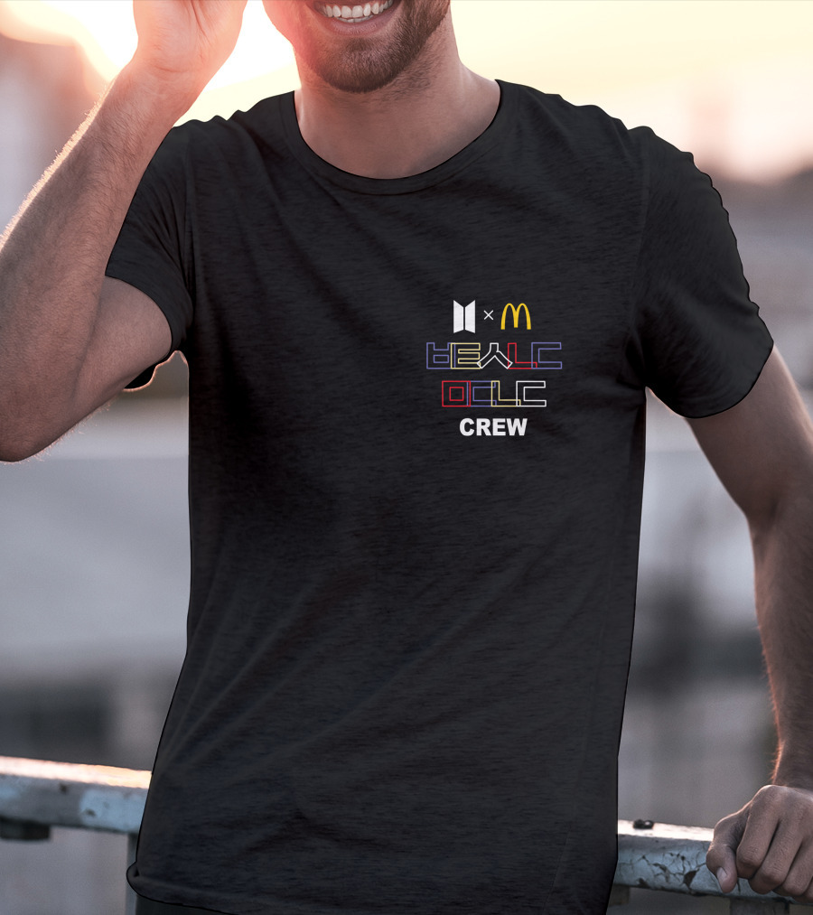 McDonald's X BTS Collaboration Crew T-Shirt