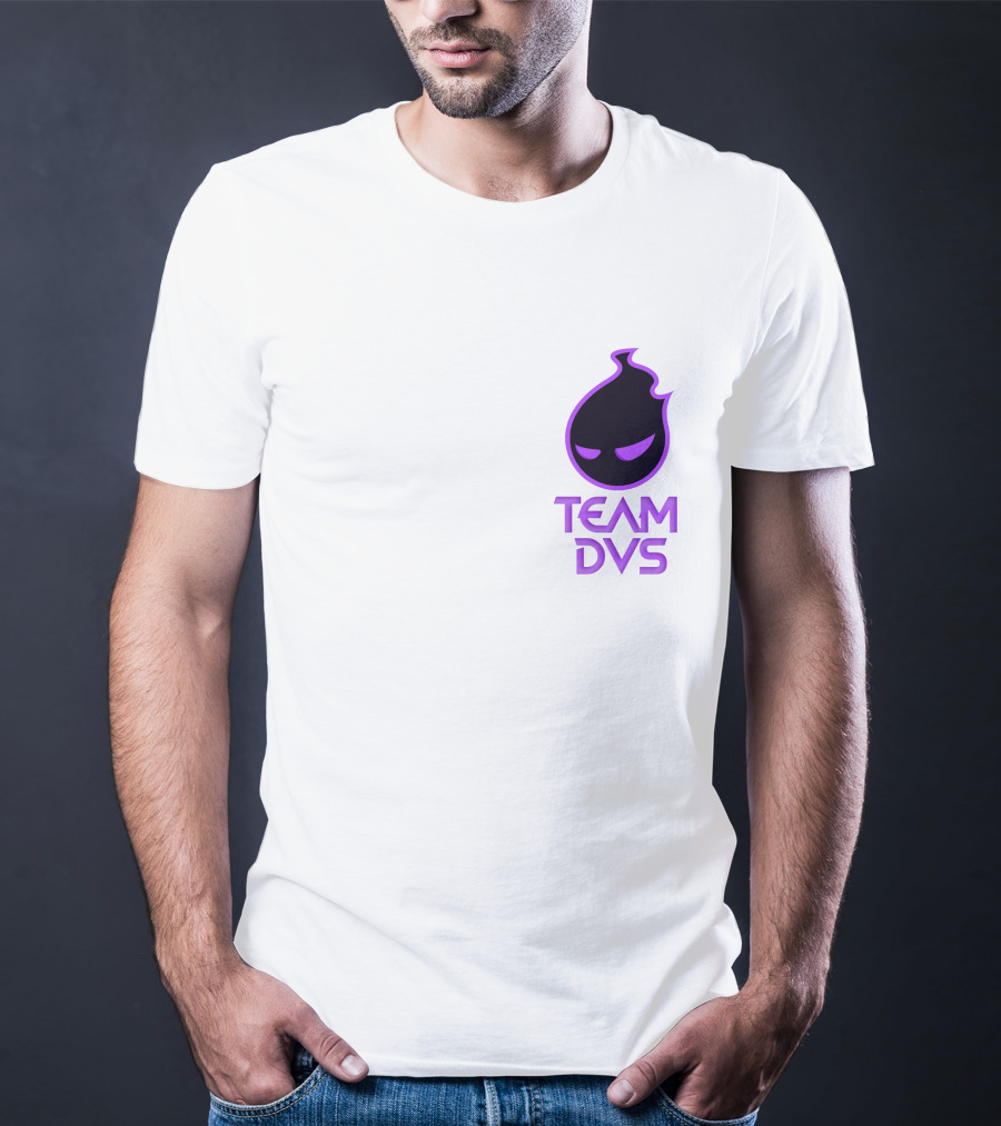 Team DVS Purple Flame Icon T-Shirt
