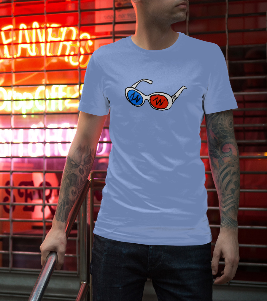 George Not Found 3D Glasses Icon Merch Store T-Shirt