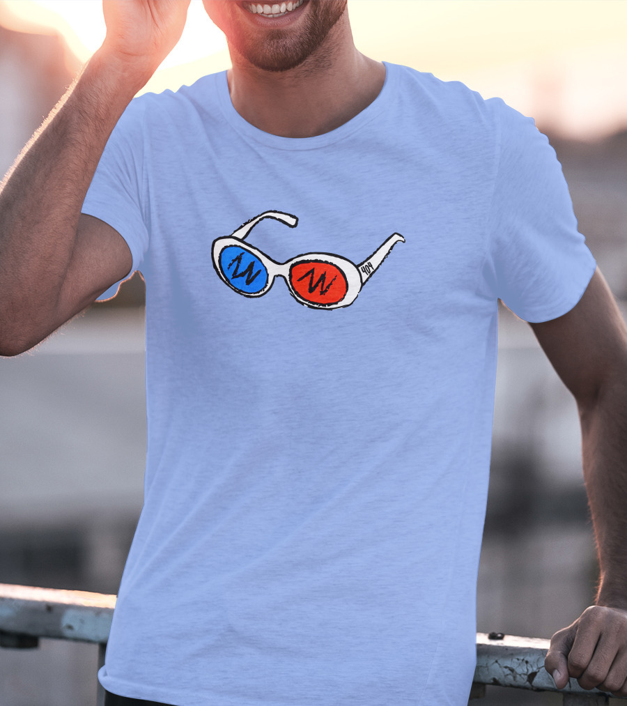George Not Found 3D Glasses Icon Merch Store T-Shirt