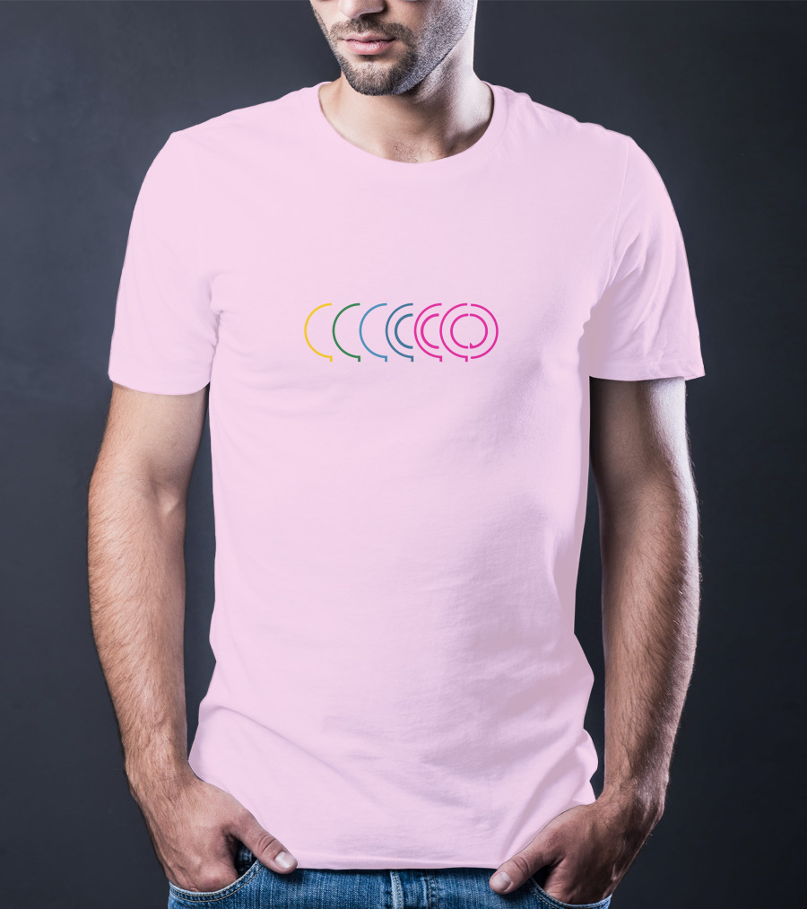 QuarterJade Merch Evolution Colorful Circle T-Shirt