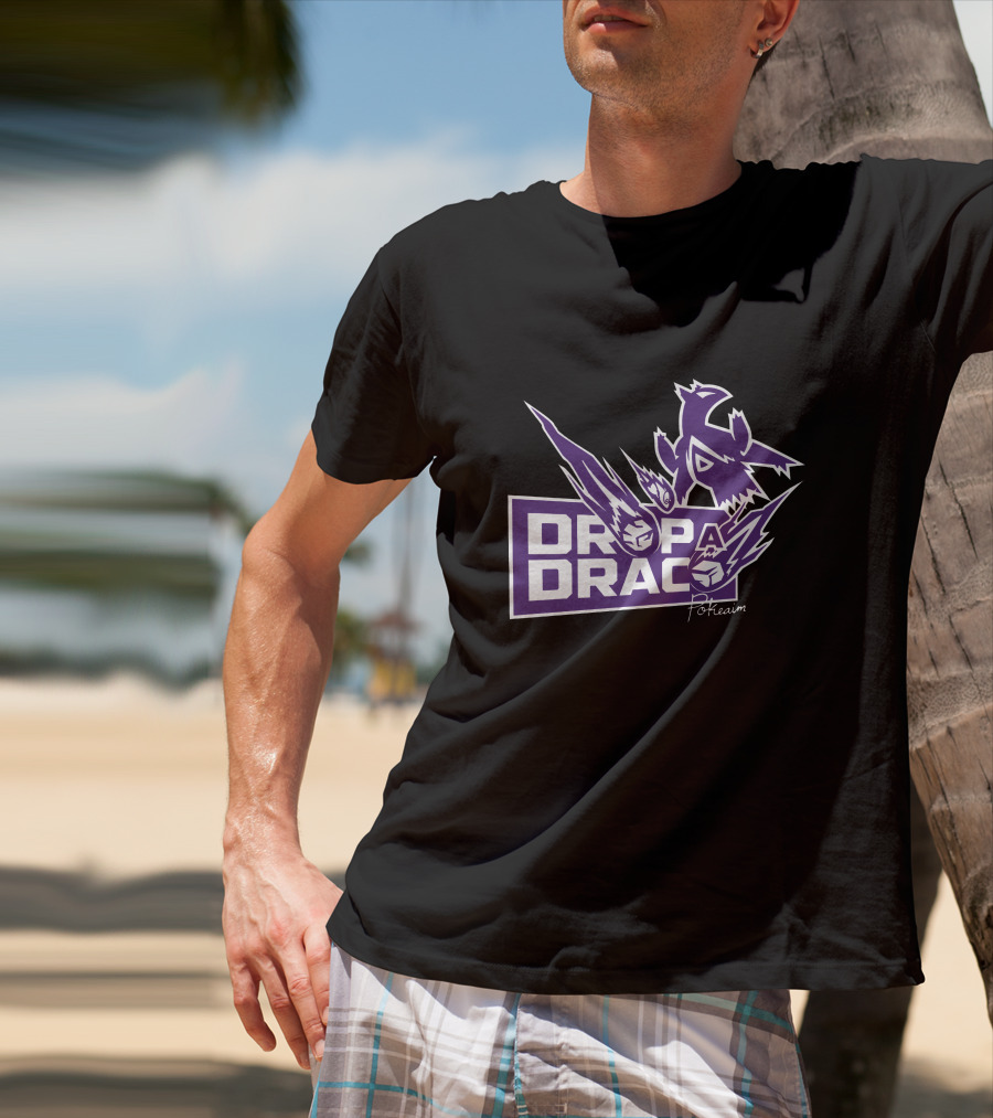 JoeyPokeaim Dropa Draco Merch Store With Iconic Dragon T-Shirt