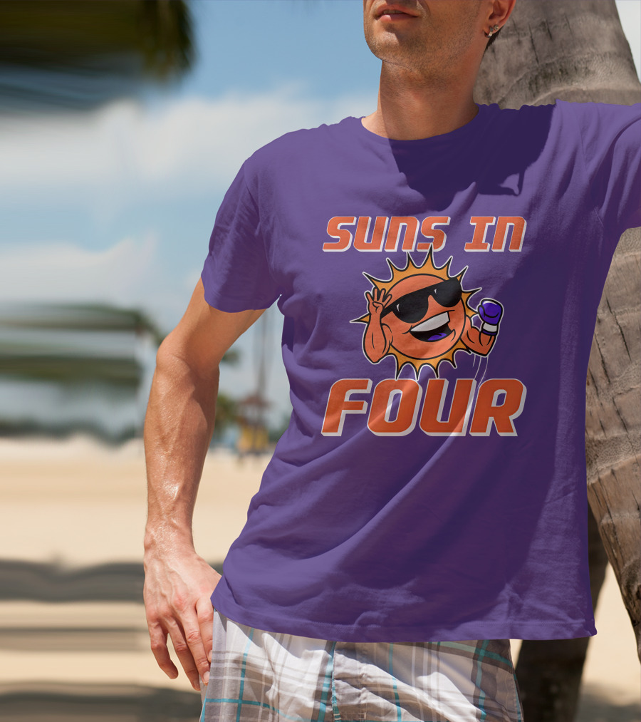 Suns In Four Dave Portnoy Merch Store T-Shirt