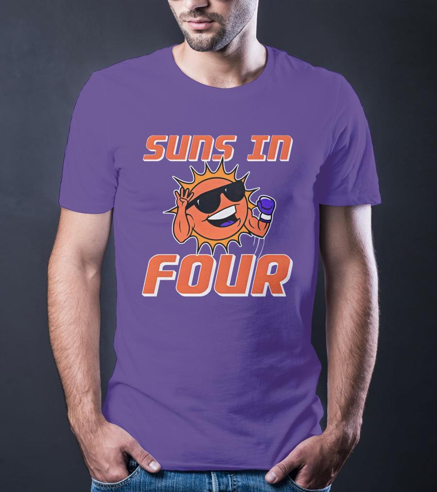 Suns In Four Dave Portnoy Merch Store T-Shirt