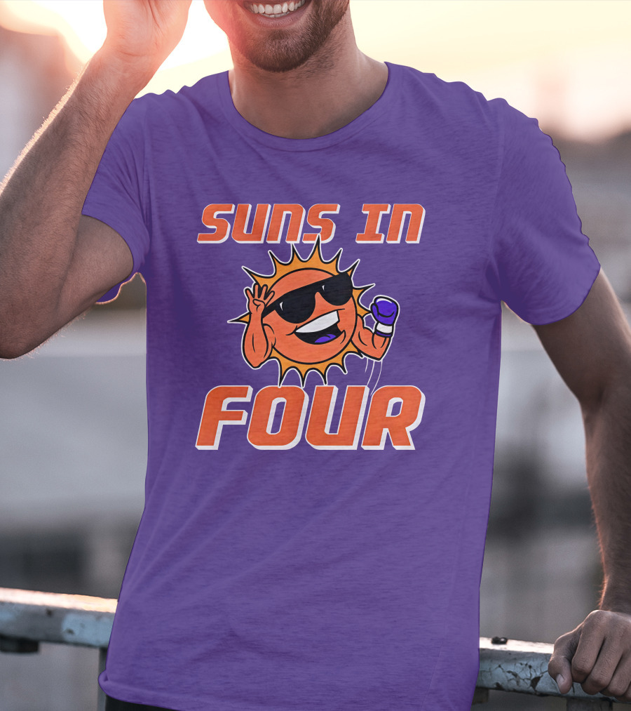Suns In Four Dave Portnoy Merch Store T-Shirt