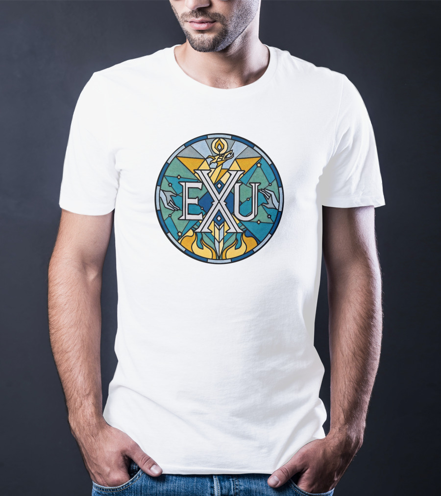 Critical Role Exandria Unlimited EXU Stained Glass T-Shirt