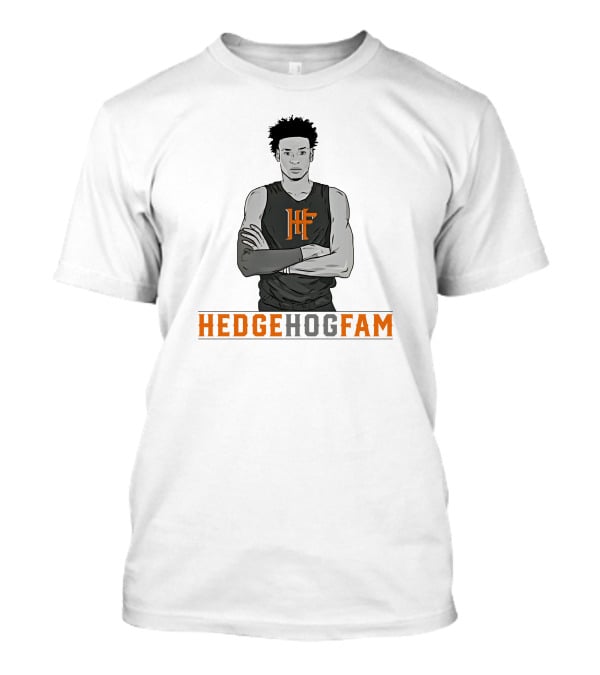 Greg Brown Hedge Hog Fam HF Basketball Player T-Shirt